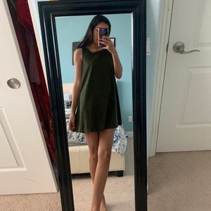 Forest Green Flowy Dress